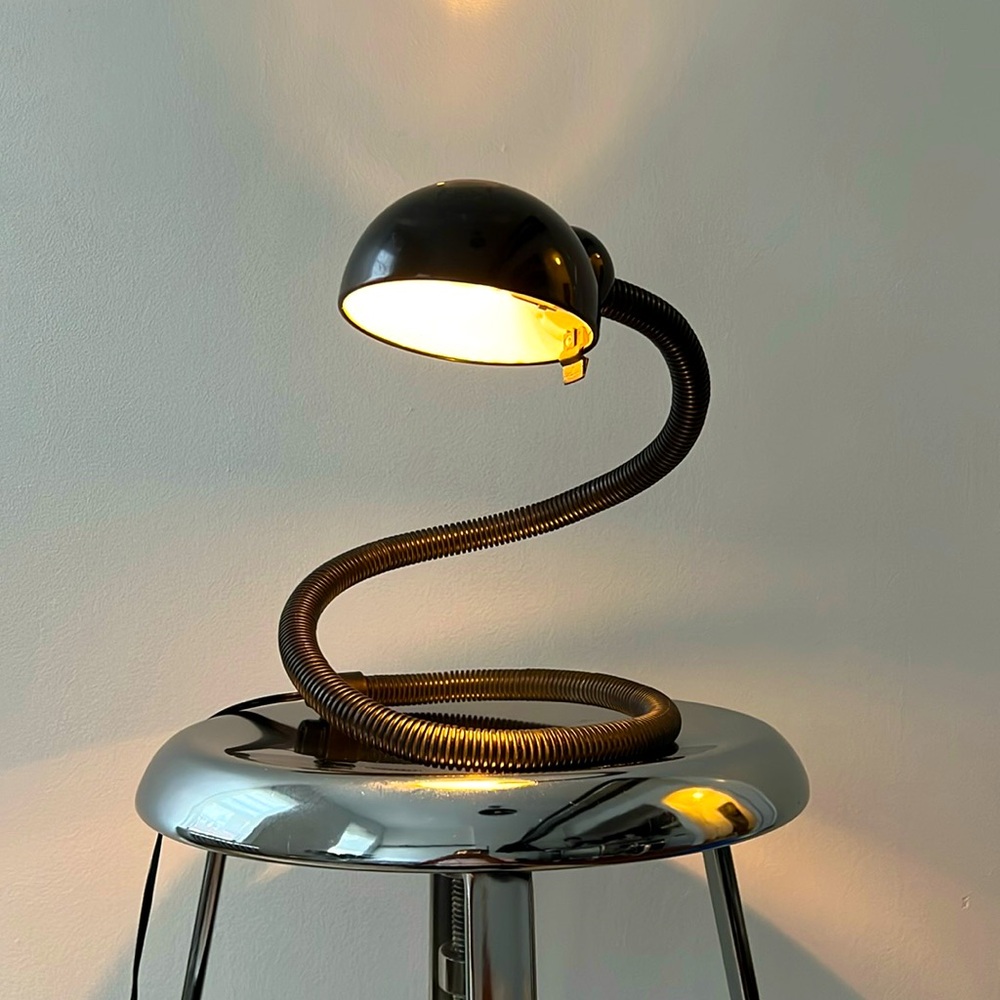 Mid-century Coil Lamp